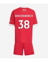 Liverpool Ryan Gravenberch #38 Kotipaita Lasten 2025-26 Lyhythihainen (+ shortsit)